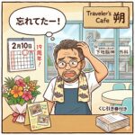 記念日を忘れてしまった店長。
